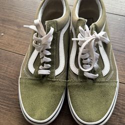 Olive Green Vans 