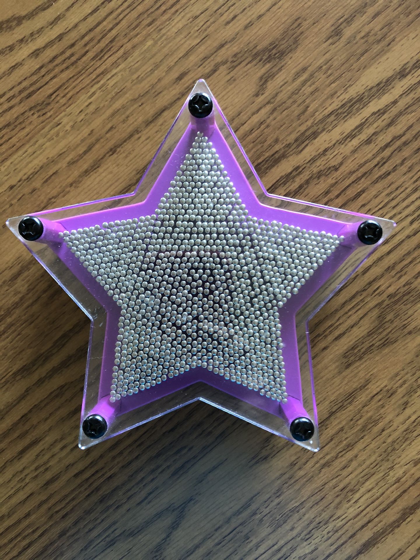 Star shaped pin art
