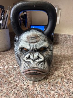 Onnit 72lb gorilla kettle bell rare