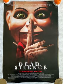 Dead Silence 2007 Double sided Movie Poster (27X40)