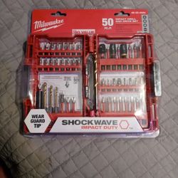 Milwaukee 50pc Impact Drill & Drive Set