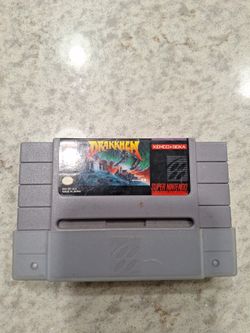 SUPER NINTENDO GAME  DRAKKHEN 