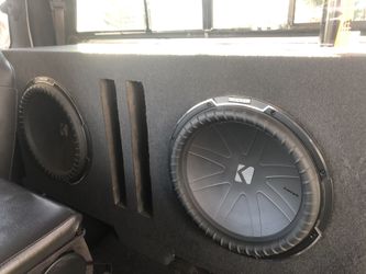Kicker CompQ 15” Subs / Kicker Kxa 1600.1 amp