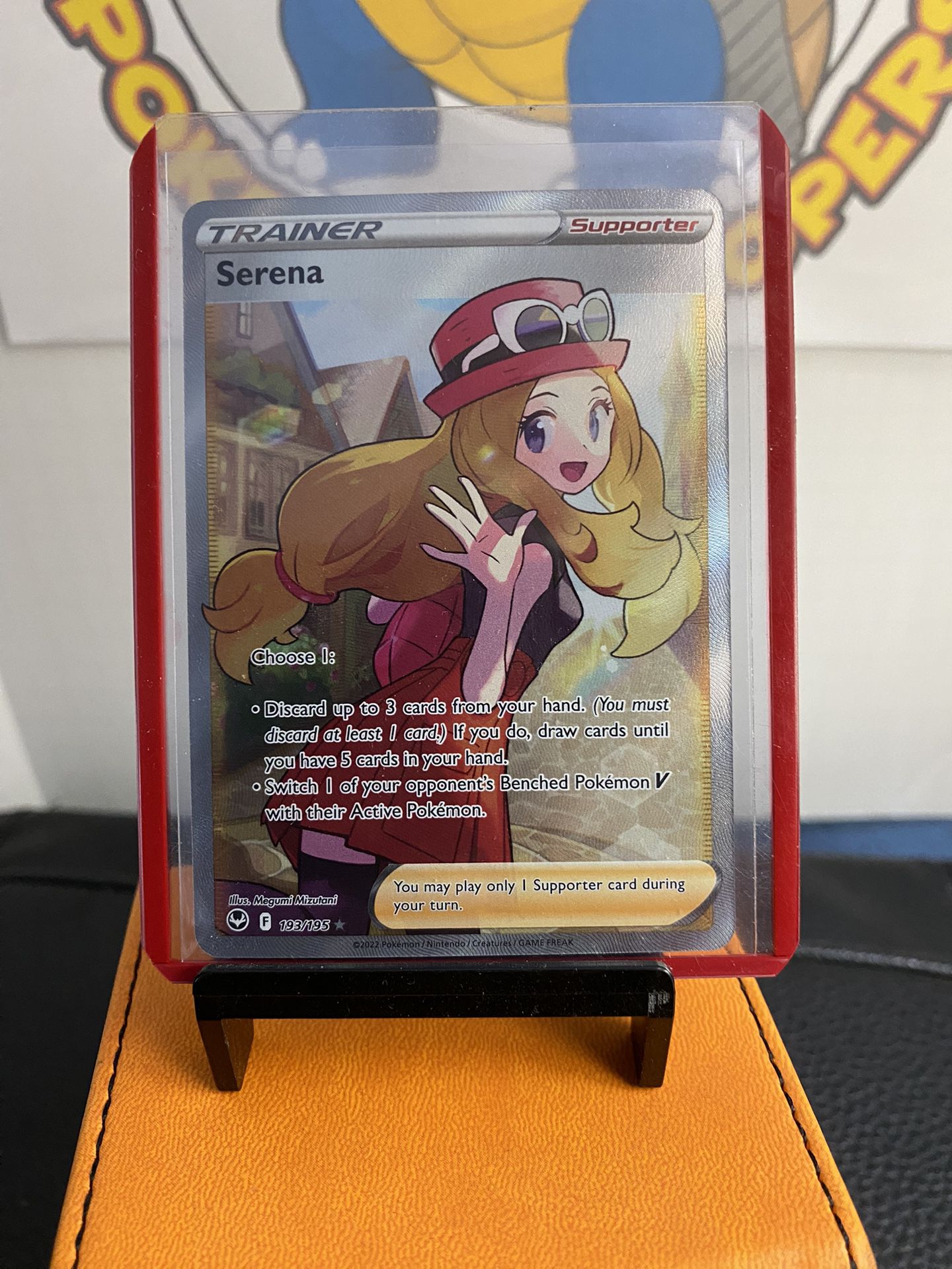 SERENA Trainer Pokémon card - Mint 