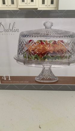 Dublin Crystal 4 in 1 cake dome
