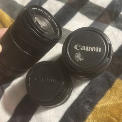 Cannon camera lens
