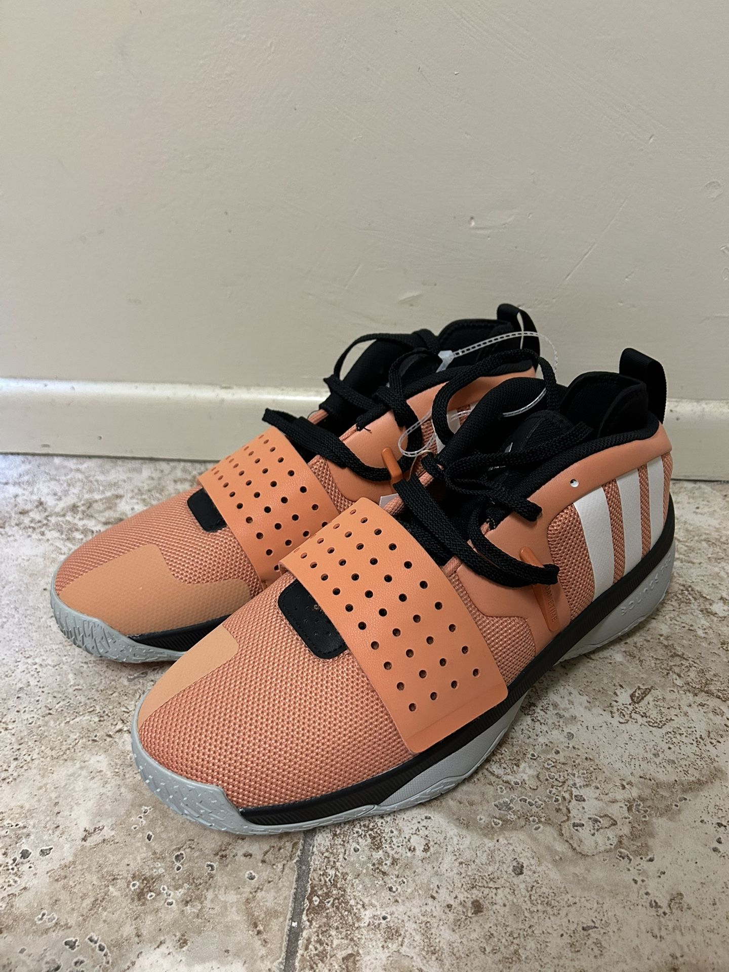 adidas Dame 8 Extply Basketball Mens Orange Sneakers Athletic Shoes IF1515 13