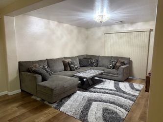 Couches coffee table and carpet for sale
