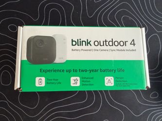 Sealed: Blink Outdoor 4 Camera