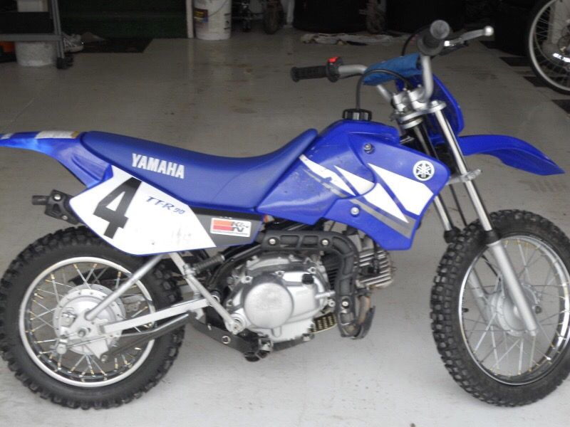 TTR 90cc Yamaha dirt bike (problem with exhaust)