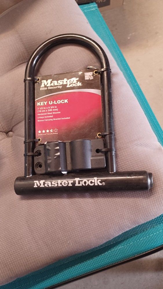 Never Used Master Lock 7.5x9.75