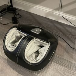 Brookstone A-839 Shiatsu Full Foot Massager With Heat Tested Great Condition