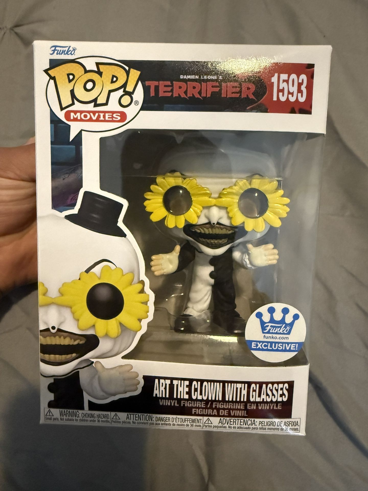 Art The Clown With Glasses Funko Pop 1593