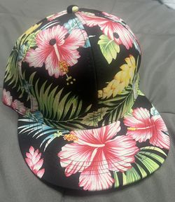 Tropical Malibu inspired SnapBack hat