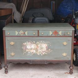 Antique Women's Dresser - One Of A Kind -