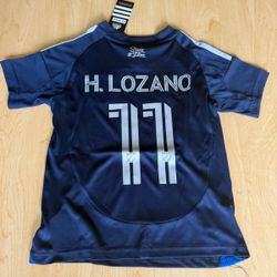 Chuky Lozano #11 San Diego FC Home Jersey Navy 2025 for Kids 