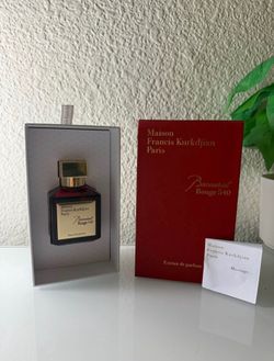 Baccarat Rouge 540 Cologne