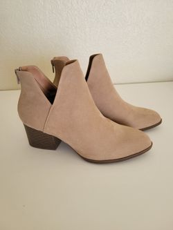 Nude Ankle Boots