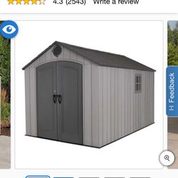 Lifetime Shed 12.5’X8’