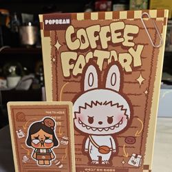 Pop Bean Coffee Factory series plush pendant blind box