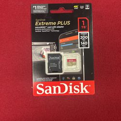 SanDisk Extreme Plus 1TB!! MicroSDXC Card 