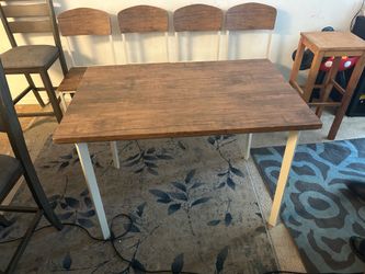Table and chairs