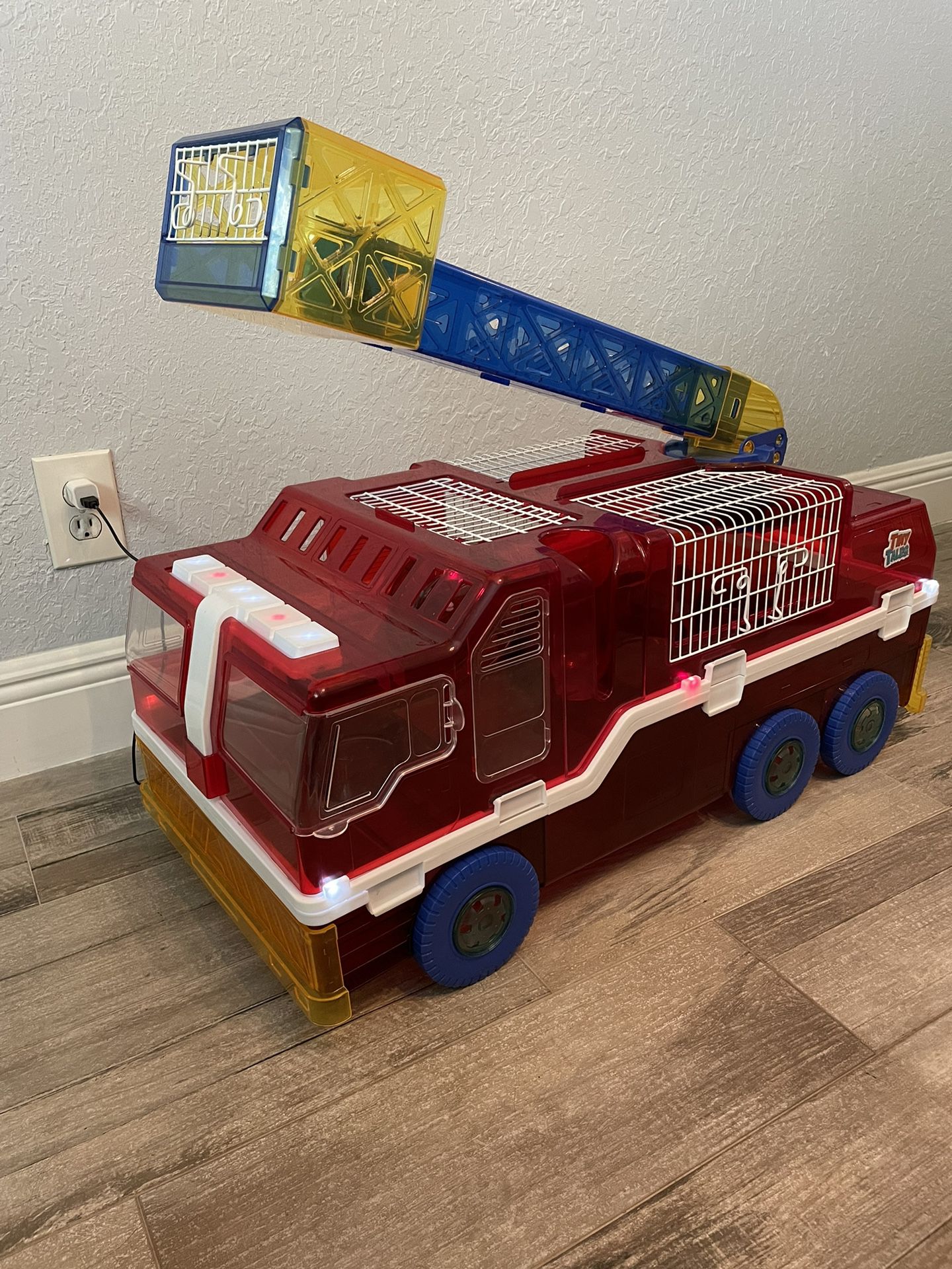 Hamster Cage Tiny Tales Fire Truck Enclosure 