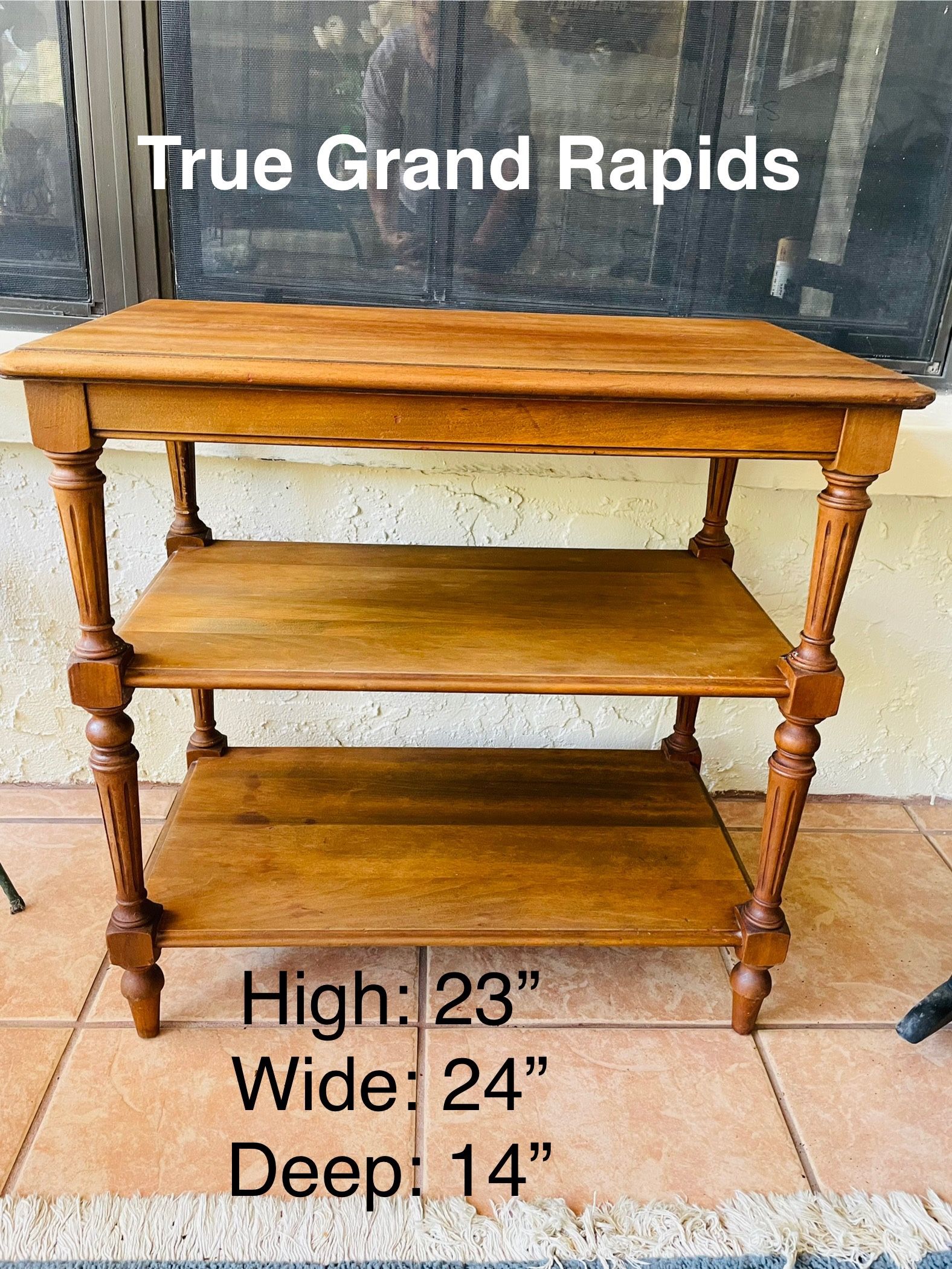True Grand Rapids Side Table