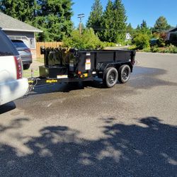 2019 BigTex 70SR Dump Trialer