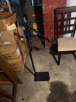 Black Floor Stand Tablet or Phone Holder