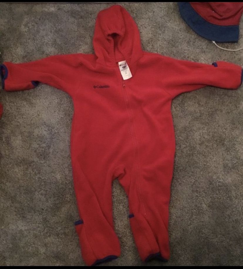 Columbia 24 month baby fleece onesie