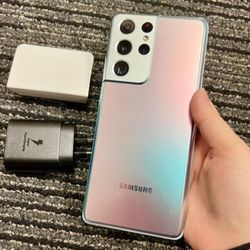 Samsung Galaxy S21 Ultra,  Factory Unlocked,  Excellent Condition.  Like New 