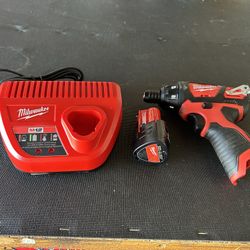 Milwaukee Drill With Battery And Charger Brand New No Holds Pick Up Only
