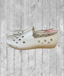 Vans Men's 10 Trek Marshmallow (White) Water