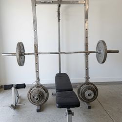 Powerhouse Full Home Gym Power Rack Setup – Everything You Need!