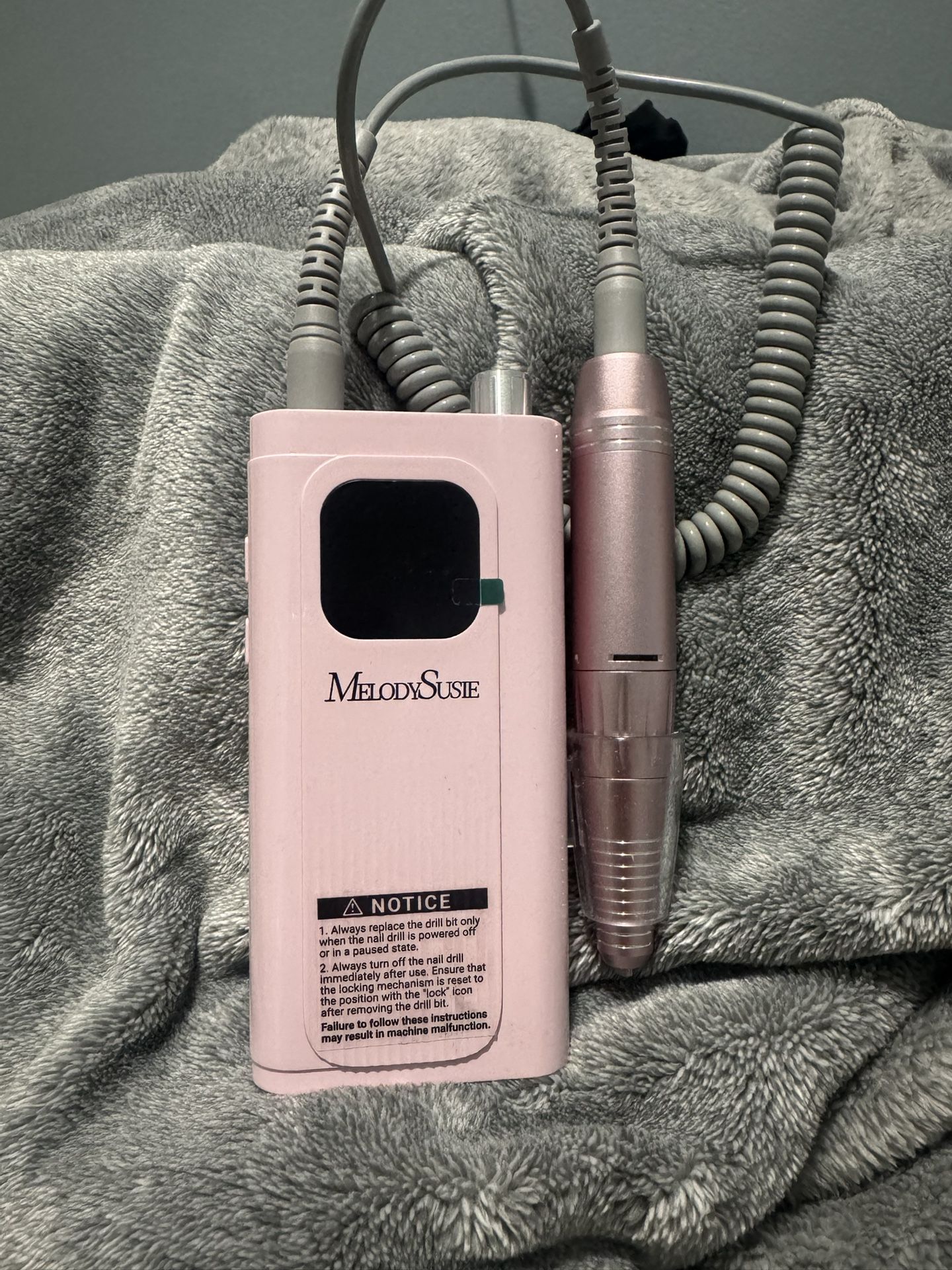 Melody Susie Pink Nail Dril E File