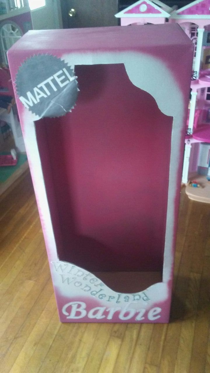 Barbie box Halloween costume