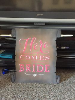 Wedding sign