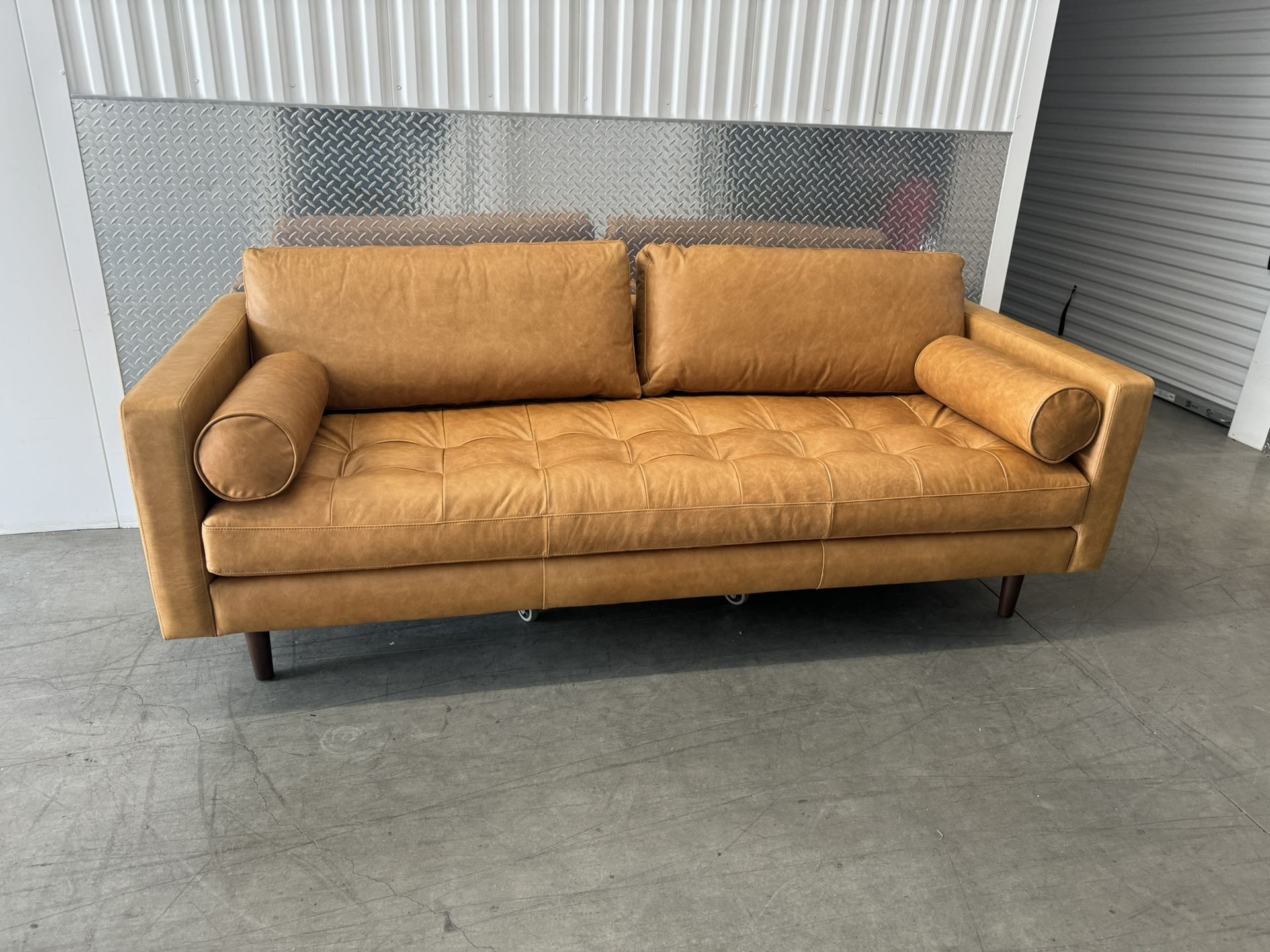 Napa Leather Sofa