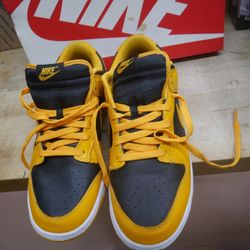 NIKE YELLOW SHOES MENS SIZE 11 DD1391-004 PRE OWNED 887827-1