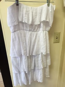 White dress size medium