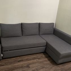 IKEA Couch With Storage Section