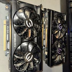 NVIDIA EVGA GEFORCE RTX 3060TI XC Graphics Card