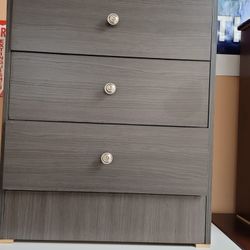 Nightstands 3 drawer Compress Wood
