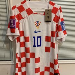 2022 CROATIA MODRIC JERSEY REAL MADRID