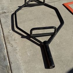 Hulkfit Olympic 2-inch Hex Weight Lifting Trap Bar