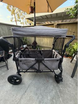 Jeep Stroller Wagon with Car seat attachment