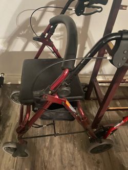 Rollator - Maroon -