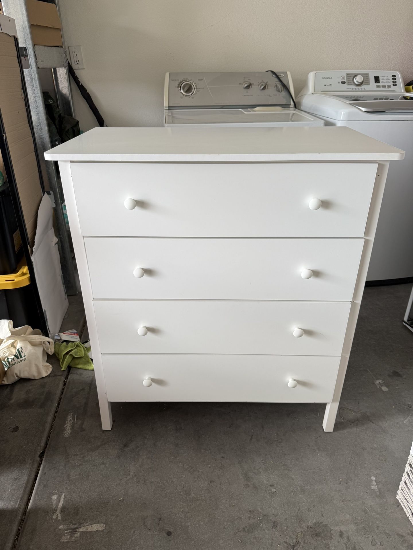 White Dresser