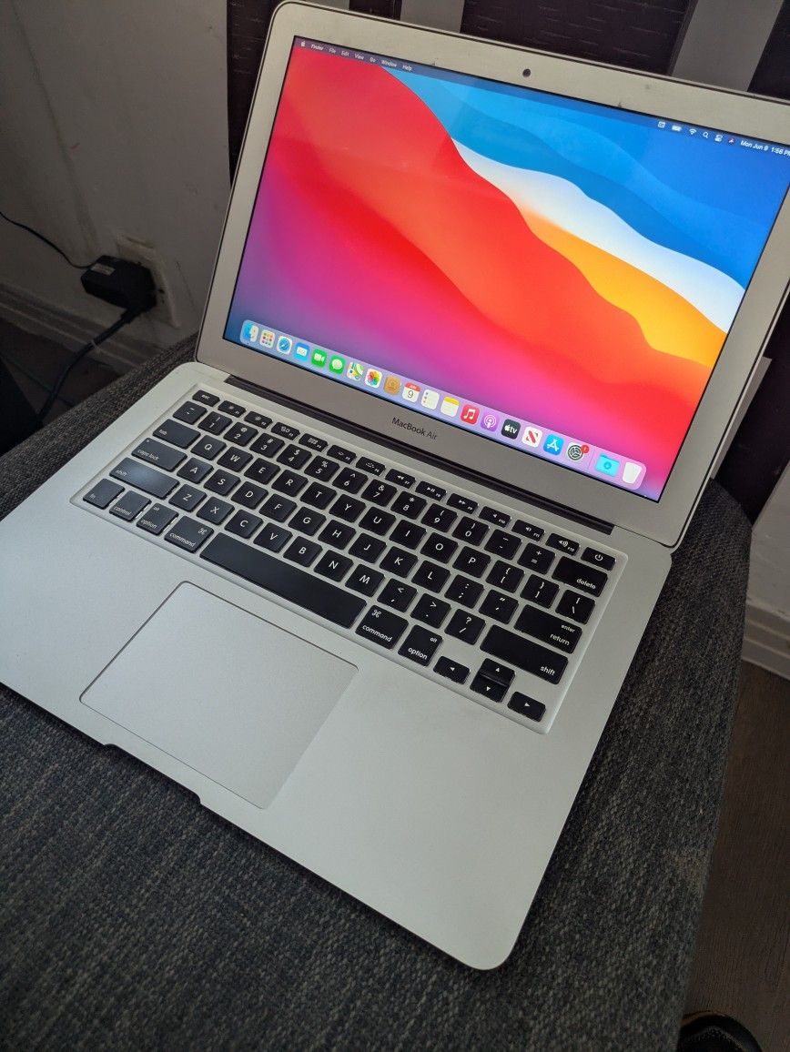 APPLE GRAY MACBOOK AIR 13" UPGRADED TO 2023 SOFTWARE BIG SUR COMPUTER LAPTOP FAST INTEL CORE i5 128G